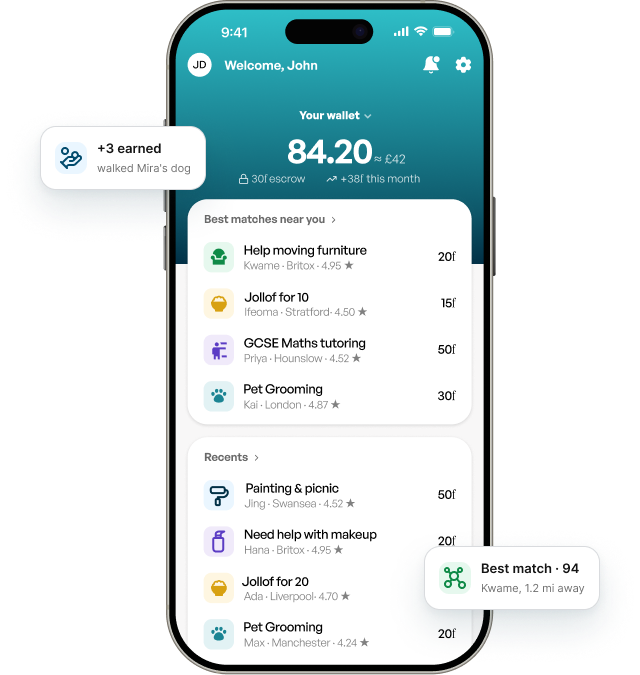 Kabarter App Mockup